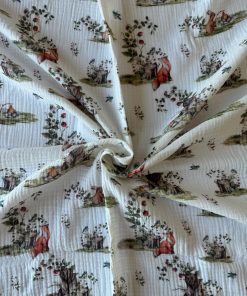 Ekru İki Kat Müslin-029